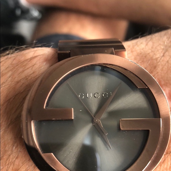 Gucci rose gold watch